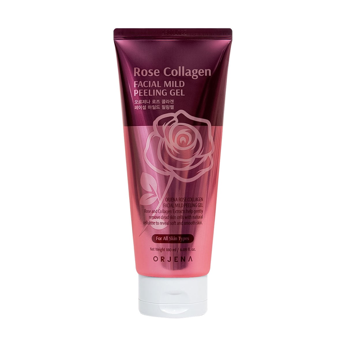 Пілінг-гель для обличчя ORJENA Rose Collagen Facial Mild Peeling Gel, 180 мл